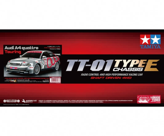 Tamiya 1:10 RC Audi A4 Quattro Touring TT-01E Bausatz
