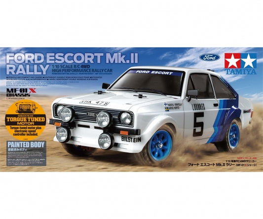 Tamiya 1:10 RC Ford Escort MkII Ral.Lac. MF-01X Bausatz
