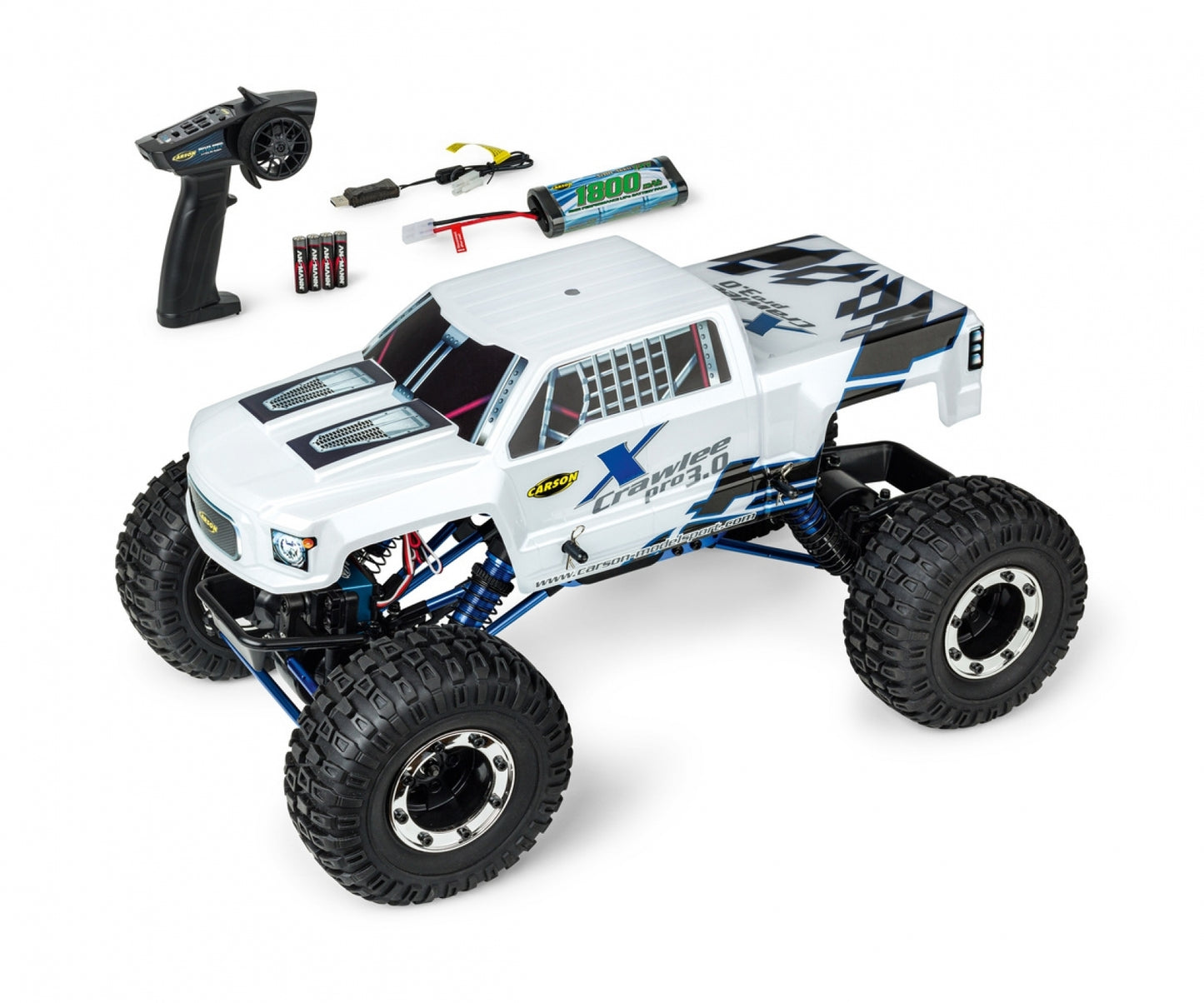 Carson 1:10 X-Crawlee Pro 3.0 100% RTR