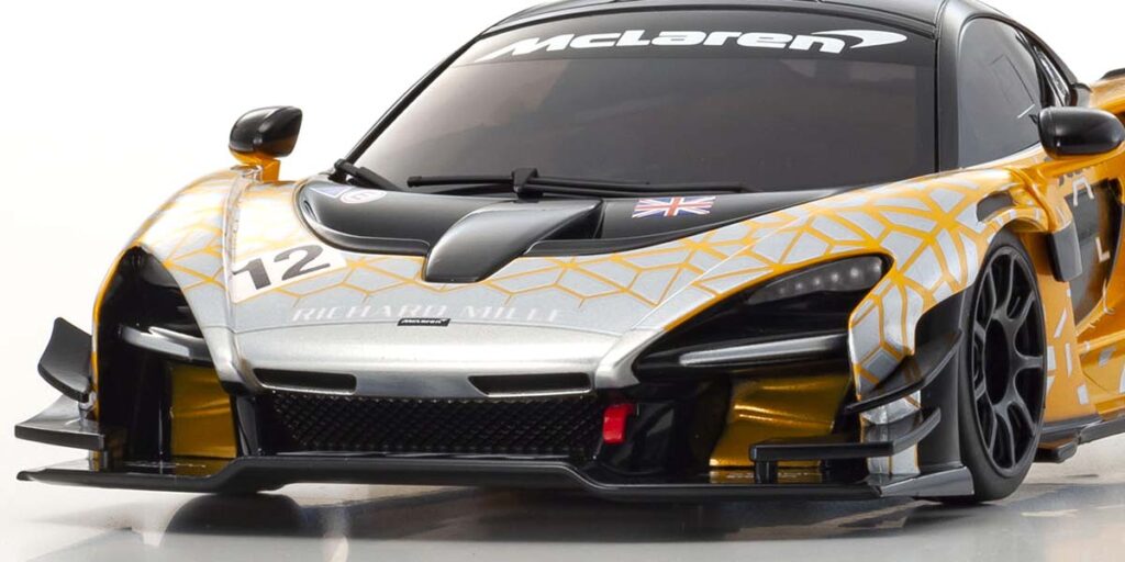 Kyosho Mini-Z RWD McLaren Senna GTR Orange