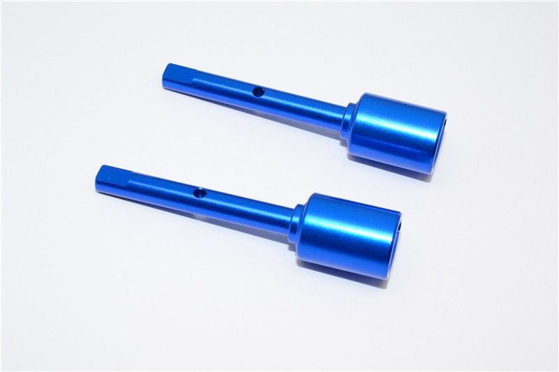 Aluminium Antriebswellen Mitnehmer mitte blau GPM Tamiya TT02/TT02B