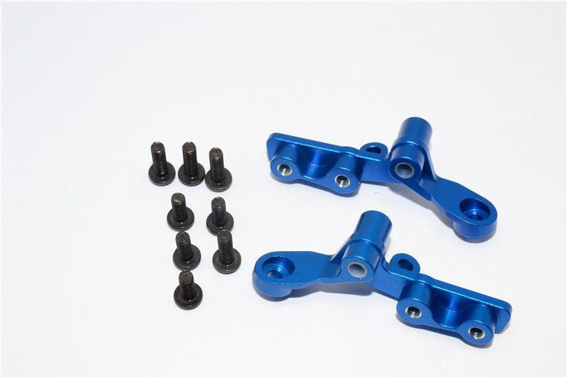 Aluminium Umlenkhebel vorn blau GPM Tamiya DT03