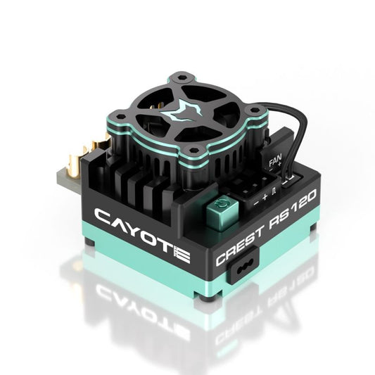CREST RS120 BRUSHLESS-REGLER COMPETITION SENSORED CAYOTE FÜR 1/10