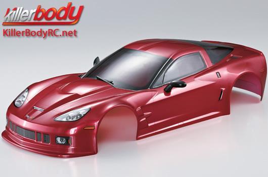 Karosserie - 1/10 Touring / Drift - 190mm - Scale - Corvette GT2 - Iron Oxide Rot