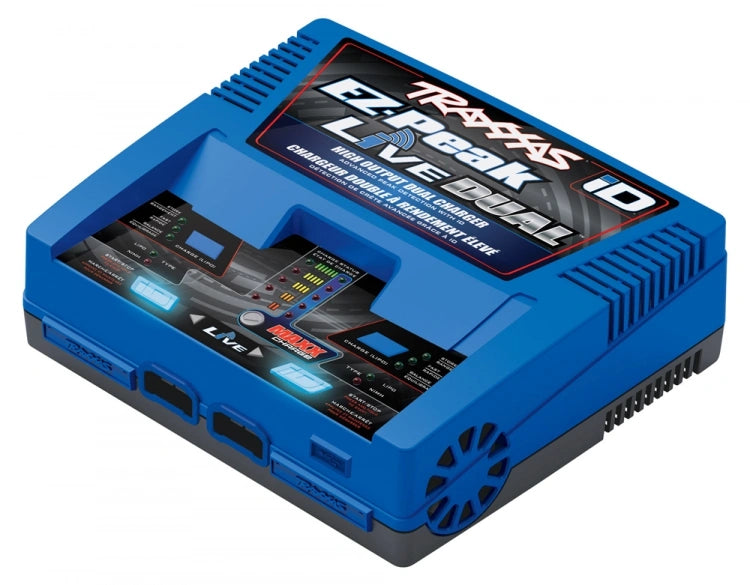 Traxxas EZ-Peak Live Dual 26A NiMH/LiPo 2-4S Charger Auto iD