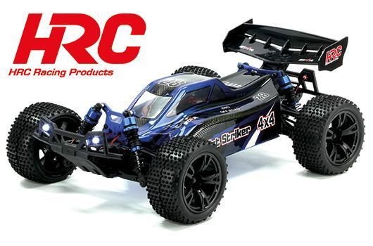Auto - 1/10 XL Elektrisch- 4WD Buggy - RTR - HRC NEOXX - Brushed - Dirt Striker BLAU/SCHWARZ