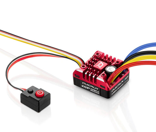 Hobbywing QuicRun WP 1080 ESC 80A (Brushed) 1/10 Crawler 2-3S