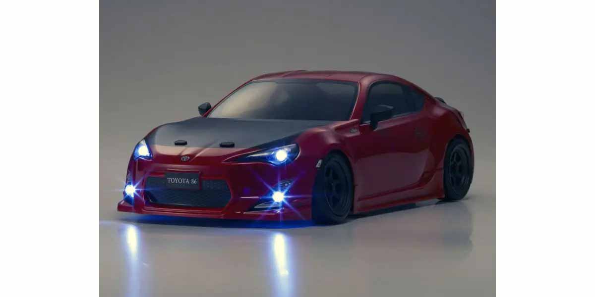 KYOSHO FAZER D2 TOYOTA 86 GT TUNED VER. RED 1:10 DRIFT READYSET