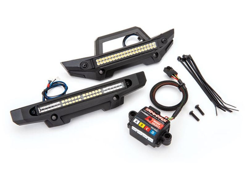 LED-Licht Kit komplett mit 8-Kanal Leistungsverstärker TRAXXAS Maxx