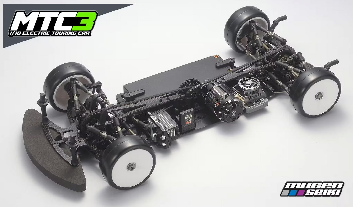 Mugen Seiki MTC-3 Tourenwagen Baukasten 1:10 mit Aluminium Chassis