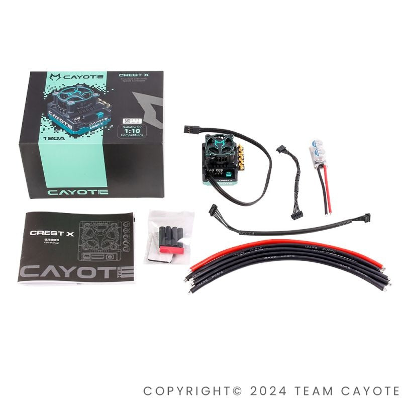 Racing ESC CREST X, 160A/1100A 2-3S LiPo