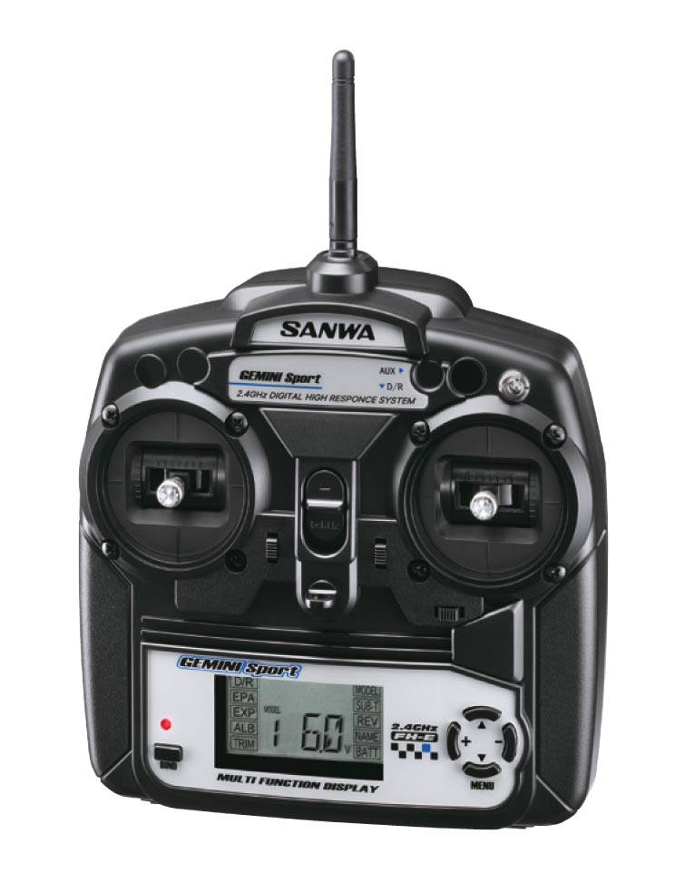 SANWA GEMINI SPORT STICK inkl. RX3914W Empfänger