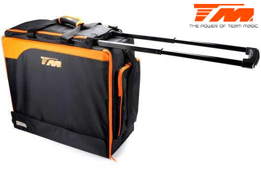 Tasche - Transport - Team Magic Touring 1:10 - mit Kästen aus Kunstoff und Rädern