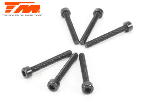 Schrauben - Zylinderkopf - Allen (Imbus) - M3 x 24mm (6 Stk.)