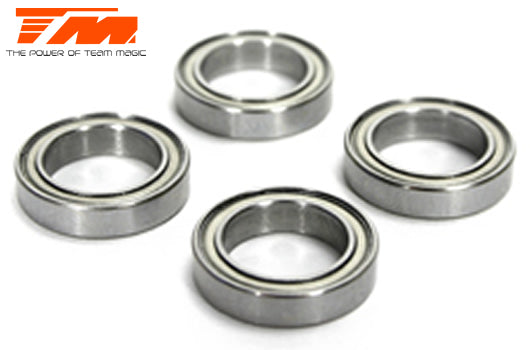 Kugellagern - metrisch - 12x21x4mm (2 Stk.)