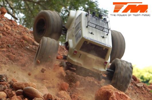 Auto - Monster Truck Elektrisch - 4WD - RTR - Brushless 2250KV - 6S - Wasserdicht - TM E6 J-STAR - Desert