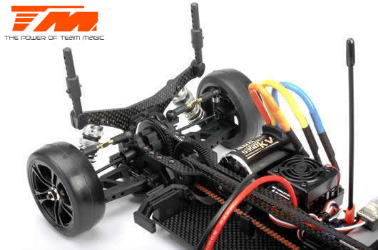 Auto - 1/10 Elektrisch - 4WD Touring - RTR - Brushless - Team Magic E4JR II - T86