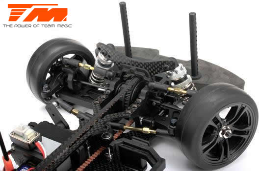 Auto - 1/10 Elektrisch - 4WD Touring - RTR - Brushless - Team Magic E4JR II - T86