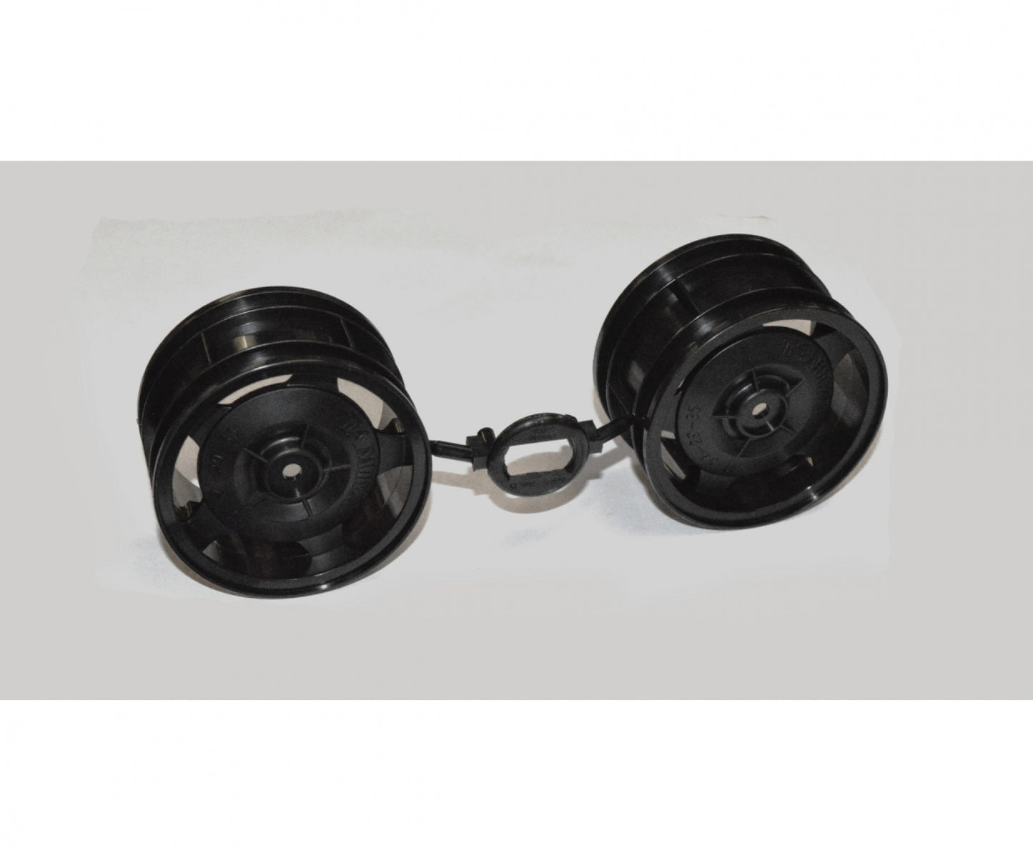 Tamiya Felgen (2) Racing Fighter hinten schwarz 58628
