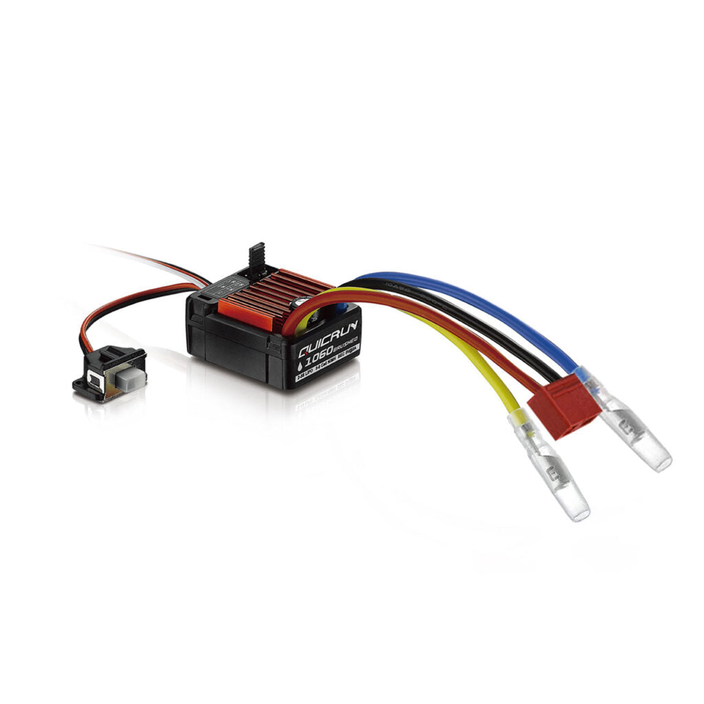 Hobbywing QuicRun 1060 Brushed Regler T-Stecker 60A für 1:10