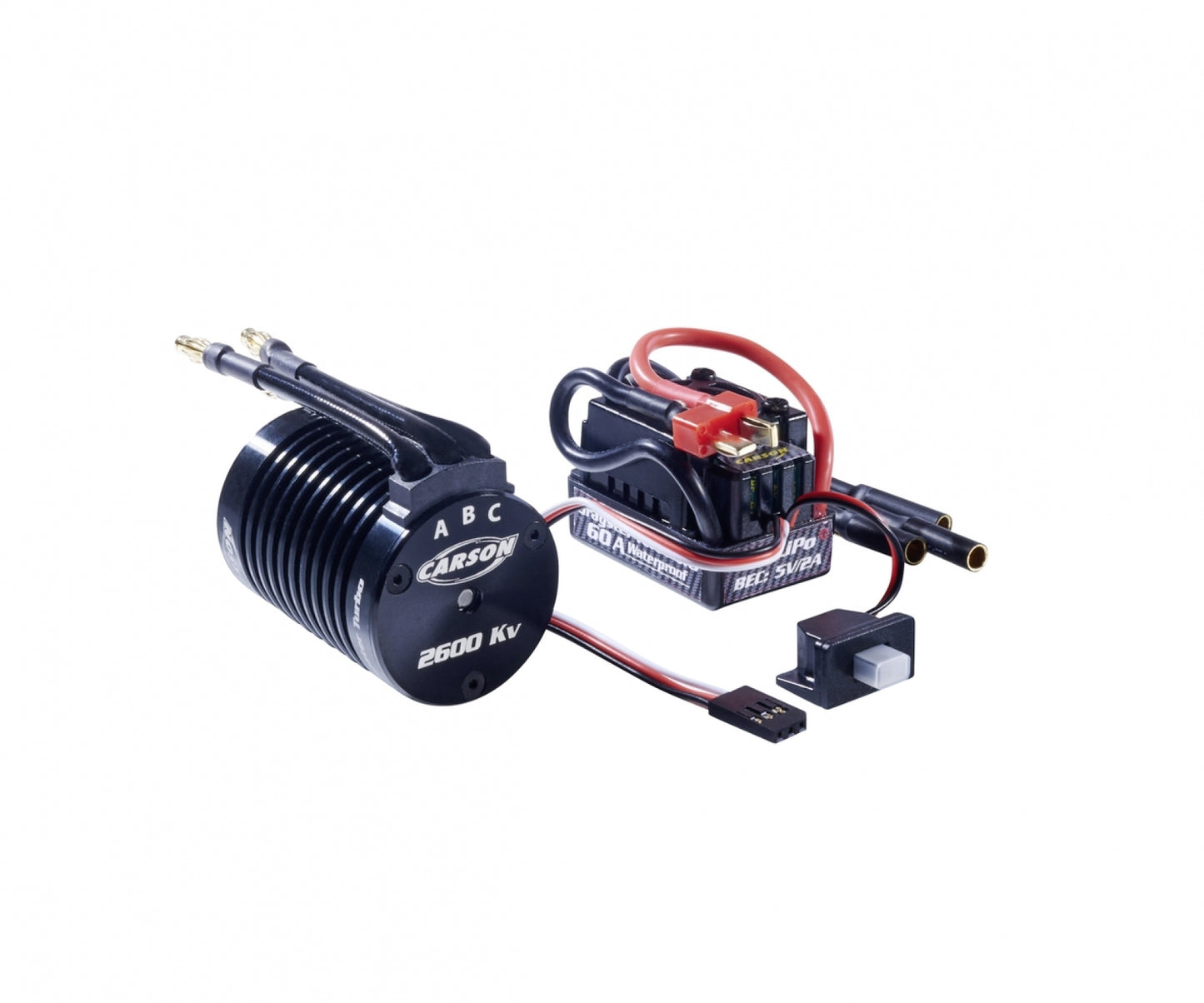 Carson Tamiya 1:10 BL Set Dragster Turbo 2.0 2600KV