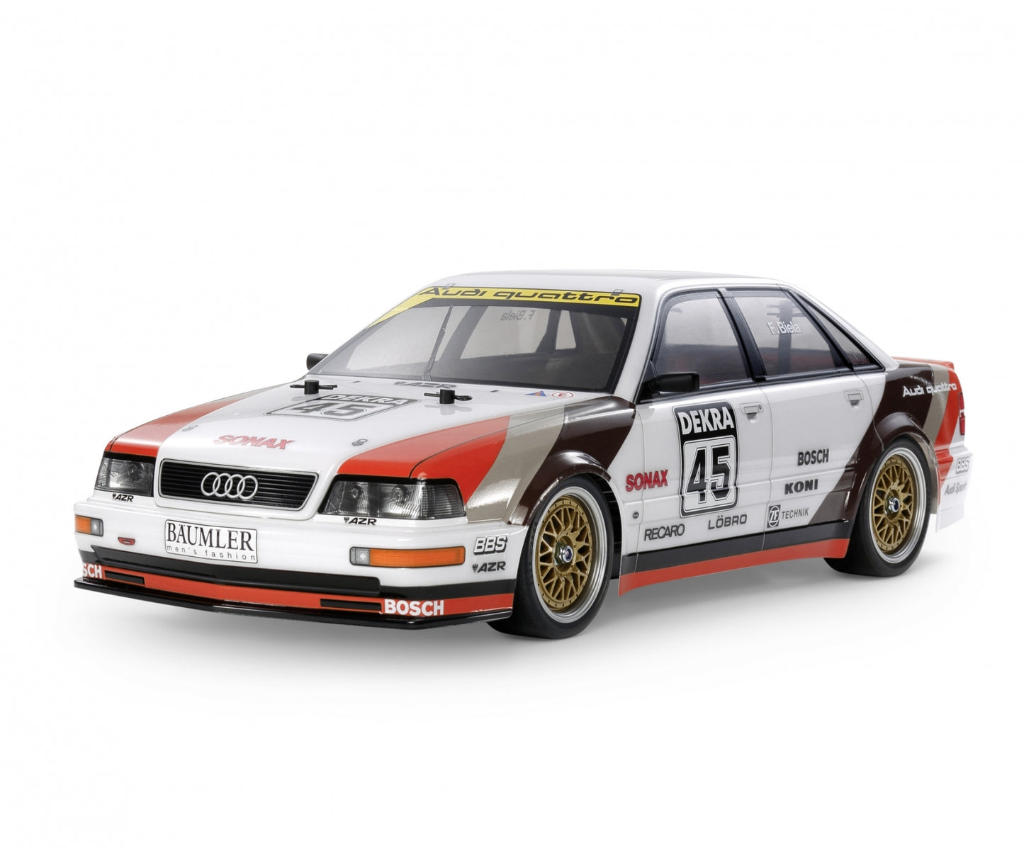 Tamiya 1:10 RC Audi V8 Tourenwagen TT-02 Bausatz