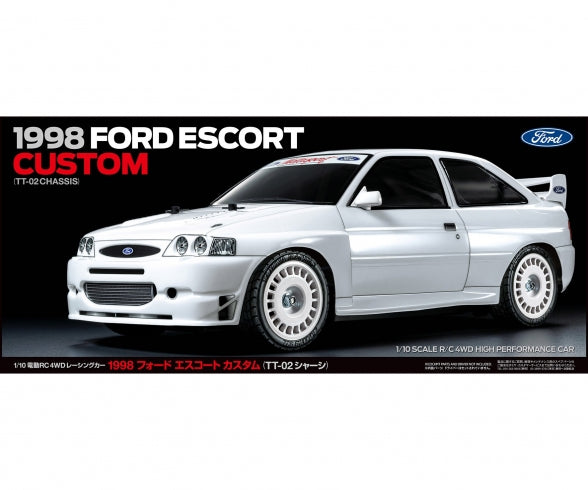 Tamiya 1:10 RC Ford Escort Custom TT-02 Bausatz