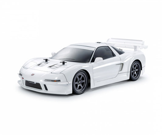 Tamiya 1:10 RC Honda NSX Racing TT-02 Weiß Lackiert