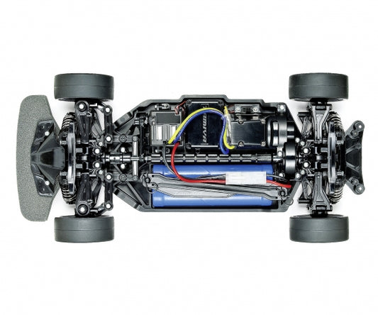 Tamiya 1:10 RC Honda NSX Racing TT-02 Weiß Lackiert