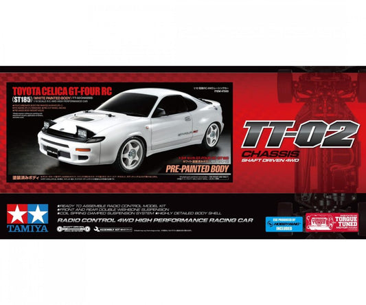 Tamiya 1:10 RC Toyota Celica GT-Four TT-02 Lackiert