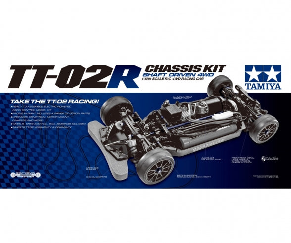 Tamiya 1:10 RC TT-02R Chassis Kit
