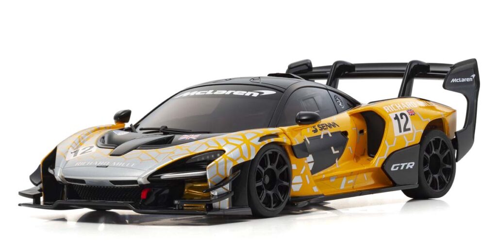 Kyosho Mini-Z RWD McLaren Senna GTR Orange