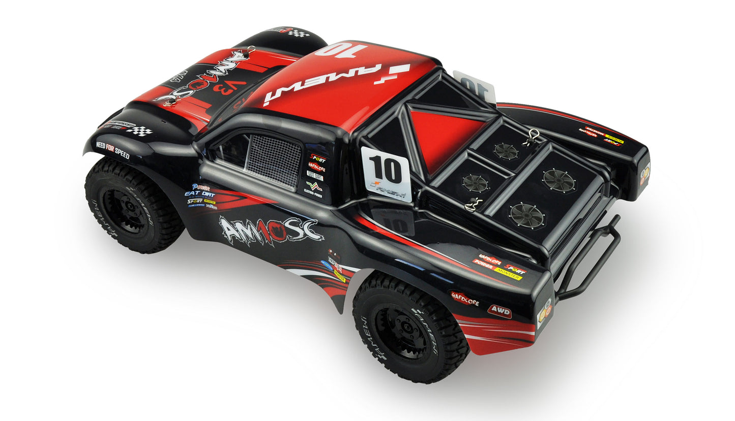 AMEWI AMXRACING AM10SC V3 SHORT COURSE TRUCK 1:10 RTR ROT/SCHWARZ