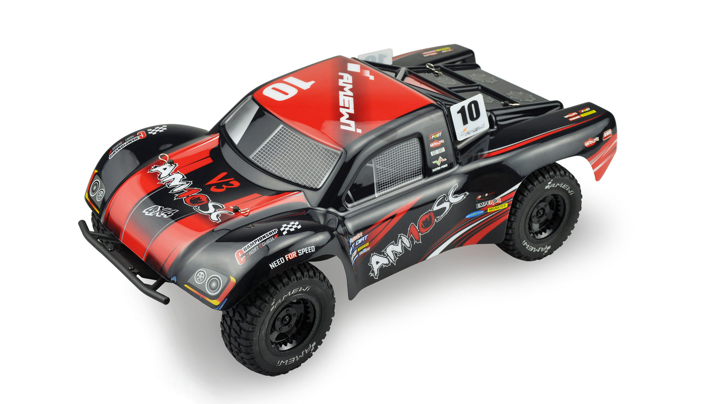AMEWI AMXRACING AM10SC V3 SHORT COURSE TRUCK 1:10 RTR ROT/SCHWARZ