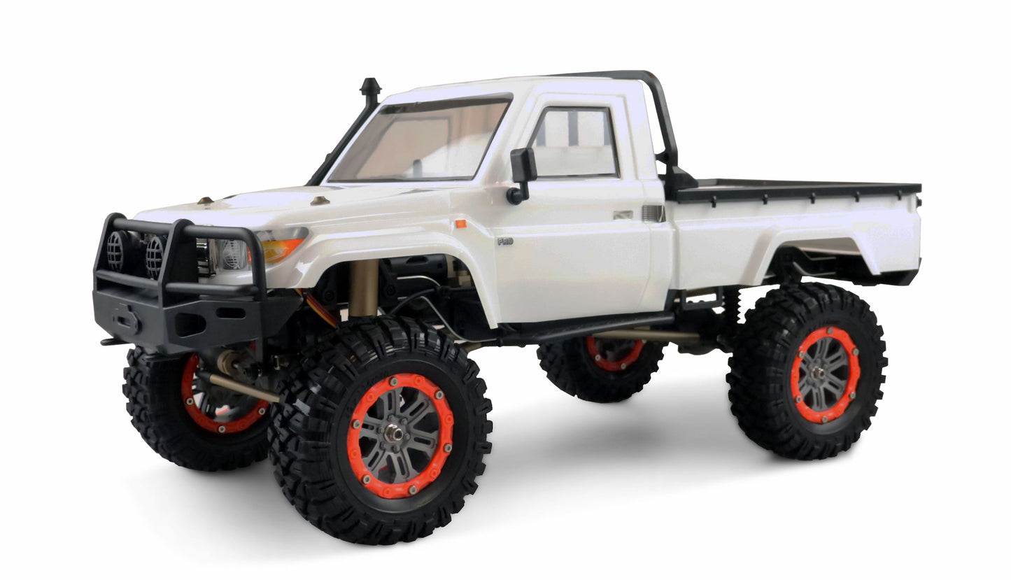 AMXROCK RCX10P SCALE CRAWLER PICK-UP, 1:10 RTR WEISS