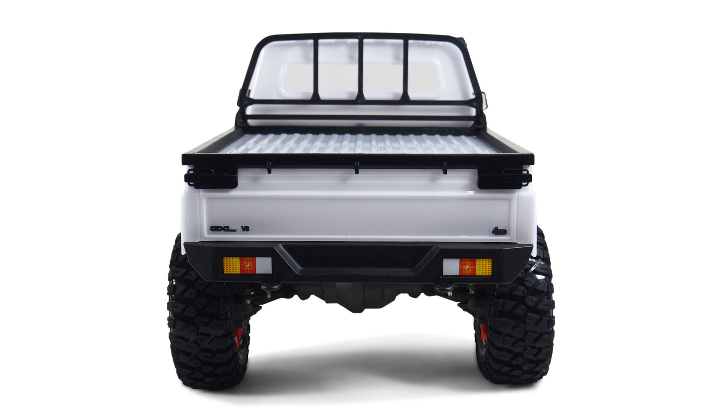 AMXROCK RCX10P SCALE CRAWLER PICK-UP, 1:10 RTR WEISS