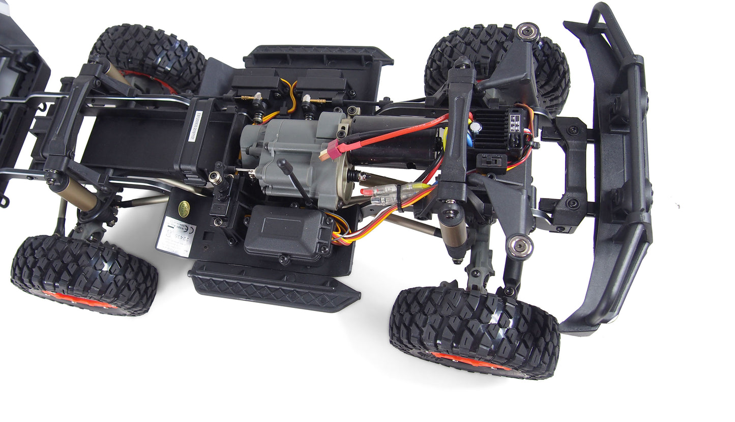AMXROCK RCX10P SCALE CRAWLER PICK-UP, 1:10 RTR WEISS