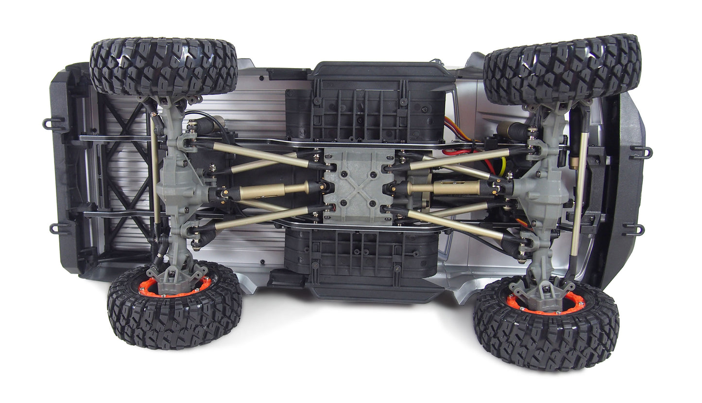 AMXROCK RCX10P SCALE CRAWLER PICK-UP, 1:10 RTR WEISS