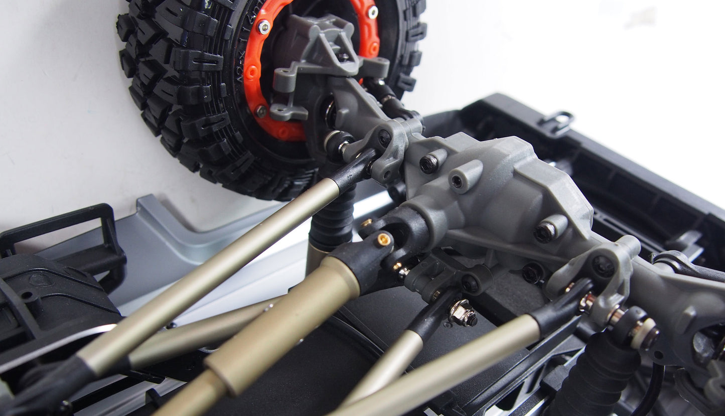 AMXROCK RCX10P SCALE CRAWLER PICK-UP, 1:10 RTR WEISS