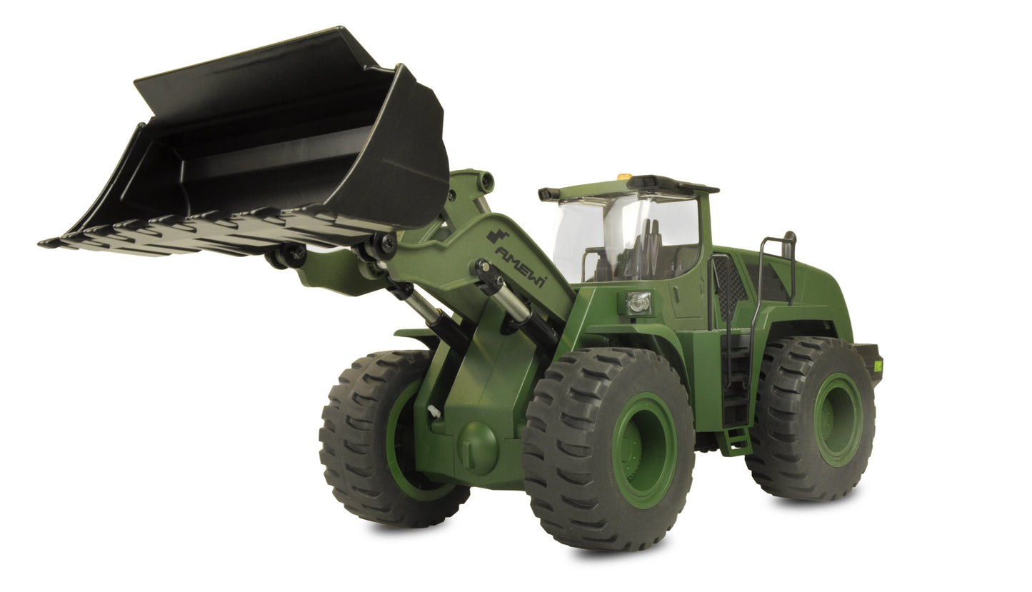 RADLADER G485E ME MILITÄR 1:14 TEILMETALL RTR