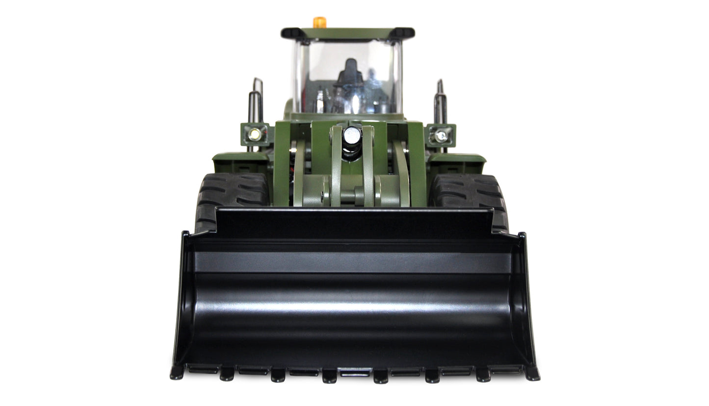 RADLADER G485E ME MILITÄR 1:14 TEILMETALL RTR