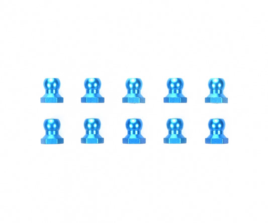 Kugelmuttern (10) 5mm Alu blau