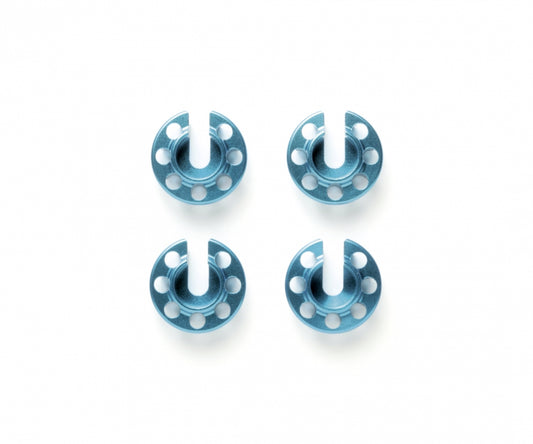 Federteller (4) -1mm Alu blau