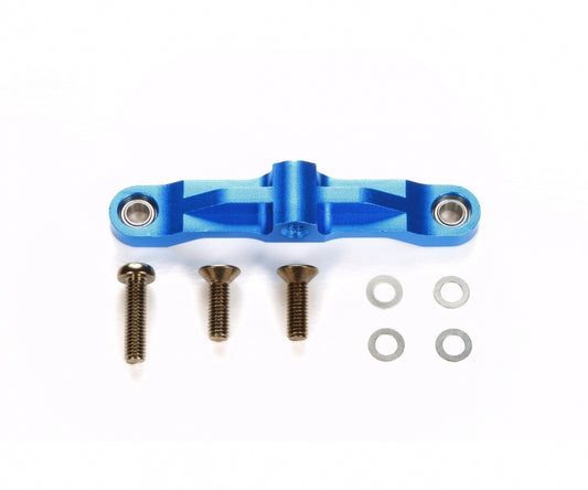 TT-02 Lenkhebelverbinder Alu blau elox.