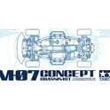 Tamiya 1:10 RC M-07 Concept Chass.Kit WB225/239