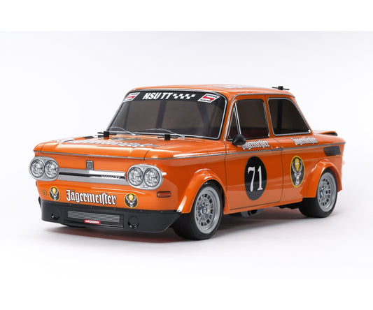 Tamiya 1:10 RC NSU TT Prinz Jägermeister M-05