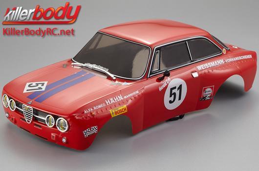 Karosserie - 1/10 Touring / Drift - 195mm - Alfa Romeo 2000 GTAm - Racing