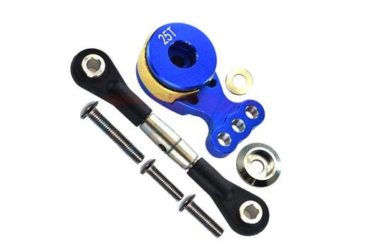 Alu Hi-Torque Servo Saver 25T blau GPM Tamiya TT02