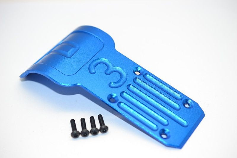 Aluminium Bumper hinten blau GPM Tamiya DT03