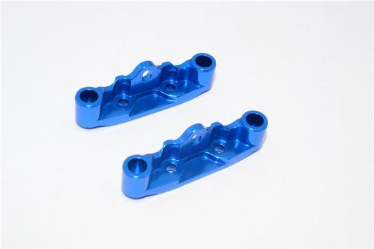 Aluminium Querlenkerbefestigung unten v/h blau GPM Tamiya TT02
